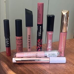 Variety of Lipsticks & Lip Gloss